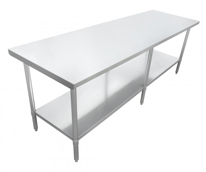 30� x 96� All Stainless Steel Work Table 1 30� x 96� All Stainless Steel Work Table